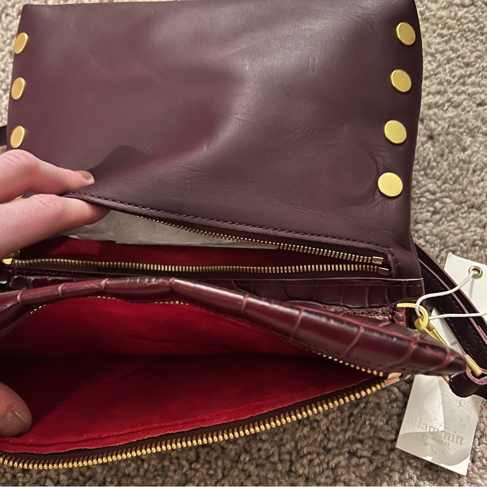 HAMMITT VIP Med Leather Crossbody Clutch - Picture 9 of 11